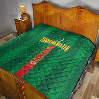 Turkmenistan Quilt Happy Independence Day