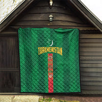 Turkmenistan Quilt Happy Independence Day