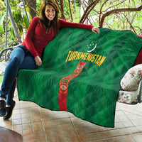 Turkmenistan Quilt Happy Independence Day