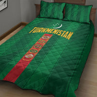 Turkmenistan Quilt Bed Set Happy Independence Day