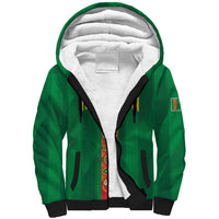 Personalized Turkmenistan Sherpa Hoodie Happy Independence Day