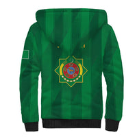 Personalized Turkmenistan Sherpa Hoodie Happy Independence Day