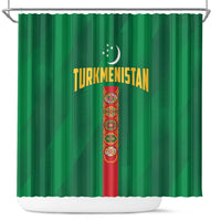 Turkmenistan Shower Curtain Happy Independence Day