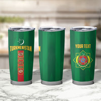 Personalized Turkmenistan Tumbler Cup Happy Independence Day