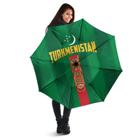 Turkmenistan Umbrella Happy Independence Day
