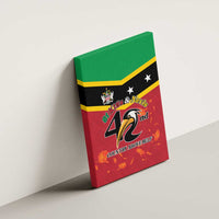 St Kitts and Nevis 42nd Independence Day Canvas Wall Art Country Above Self - Wonder Print Shop