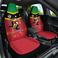 St Kitts and Nevis 42nd Independence Day Car Seat Cover Country Above Self - Wonder Print Shop