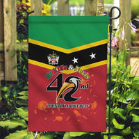 St Kitts and Nevis 42nd Independence Day Garden Flag Country Above Self - Wonder Print Shop