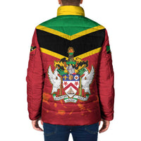 St Kitts and Nevis 42nd Independence Day Padded Jacket Country Above Self LT01