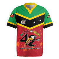 St Kitts and Nevis 42nd Independence Day Rugby Jersey Country Above Self LT01