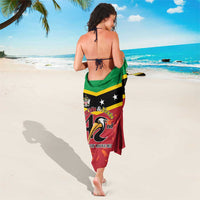 St Kitts and Nevis 42nd Independence Day Sarong Country Above Self - Wonder Print Shop