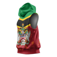 St Kitts and Nevis 42nd Independence Day Sleeveless Hoodie Country Above Self LT01