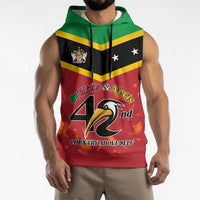 St Kitts and Nevis 42nd Independence Day Sleeveless Hoodie Country Above Self LT01