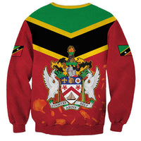 St Kitts and Nevis 42nd Independence Day Sweatshirt Country Above Self LT01