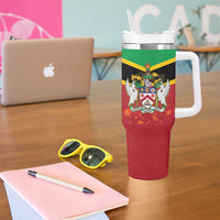 St Kitts and Nevis 42nd Independence Day Tumbler With Handle Country Above Self - Wonder Print Shop