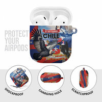 Chile Independence Day 18th September AirPods Case Andean Condor Flying - Wonder Print Shop