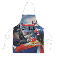 Chile Independence Day 18th September Apron Andean Condor Flying - Wonder Print Shop