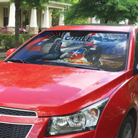 Chile Independence Day 18th September Auto Sun Shade Andean Condor Flying - Wonder Print Shop