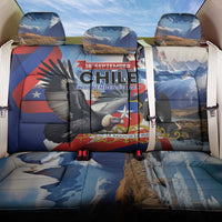 Chile Independence Day 18th September Back Car Seat Cover Andean Condor Flying - Wonder Print Shop