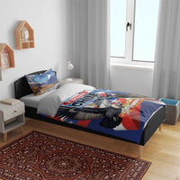 Chile Independence Day 18th September Bedding Set Andean Condor Flying - Wonder Print Shop