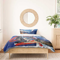 Chile Independence Day 18th September Bedding Set Andean Condor Flying - Wonder Print Shop