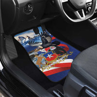 Personalized Chile Independence Day 18th September Car Mats Andean Condor Flying - Wonder Print Shop