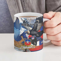Personalized Chile Independence Day 18th September Ceramic Mug Andean Condor Flying - Wonder Print Shop