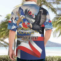 Personalized Chile Independence Day 18th September Hawaiian Shirt Andean Condor Flying - Wonder Print Shop