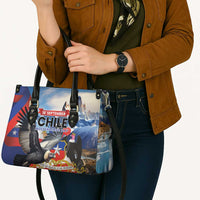 Chile Independence Day 18th September Leather Bag Andean Condor Flying - Wonder Print Shop