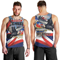 Personalized Chile Independence Day 18th September Men Tank Top Andean Condor Flying - Wonder Print Shop