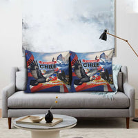 Chile Independence Day 18th September Pillow Cover Andean Condor Flying - Wonder Print Shop