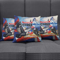 Chile Independence Day 18th September Pillow Cover Andean Condor Flying - Wonder Print Shop
