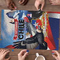 Chile Independence Day 18th September Puzzle Andean Condor Flying - Wonder Print Shop