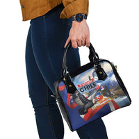 Chile Independence Day 18th September Shoulder Handbag Andean Condor Flying - Wonder Print Shop