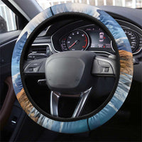 Chile Independence Day 18th September Steering Wheel Cover Andean Condor Flying - Wonder Print Shop