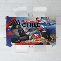 Chile Independence Day 18th September Tablecloth Andean Condor Flying - Wonder Print Shop