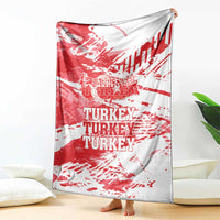 Turkey Blanket Turkiye Map Unique Grunge