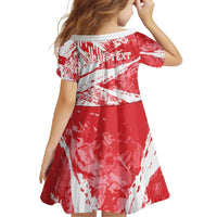 Personalised Turkey Family Matching Summer Maxi Dress and Hawaiian Shirt Turkiye Map Unique Grunge - Wonder Print Shop