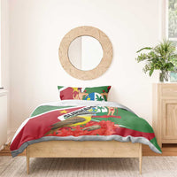 Suriname Bedding Set Gerechtigheid Vroomheid Vertrouwen - Wonder Print Shop