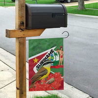 Suriname Garden Flag Gerechtigheid Vroomheid Vertrouwen - Wonder Print Shop