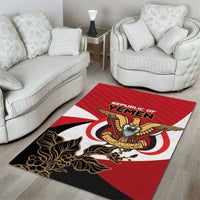 Republic of Yemen Area Rug Yamaniyyatu Coat of Arms - Wonder Print Shop