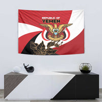 Republic of Yemen Tapestry Yamaniyyatu Coat of Arms - Wonder Print Shop