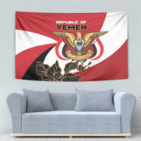 Republic of Yemen Tapestry Yamaniyyatu Coat of Arms - Wonder Print Shop