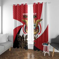 Republic of Yemen Window Curtain Yamaniyyatu Coat of Arms - Wonder Print Shop