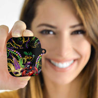 Mardi Gras Funny Shrimp AirPods Case Fleur De Lis Special Version - Wonder Print Shop