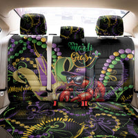 Mardi Gras Funny Shrimp Back Car Seat Cover Fleur De Lis Special Version - Wonder Print Shop