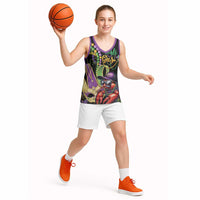 Personalized Mardi Gras Funny Shrimp Basketball Jersey Fleur De Lis Special Version - Wonder Print Shop
