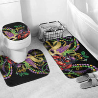 Mardi Gras Funny Shrimp Bathroom Set Fleur De Lis Special Version - Wonder Print Shop