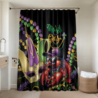 Mardi Gras Funny Shrimp Bathroom Set Fleur De Lis Special Version - Wonder Print Shop