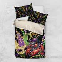 Mardi Gras Funny Shrimp Bedding Set Fleur De Lis Special Version - Wonder Print Shop